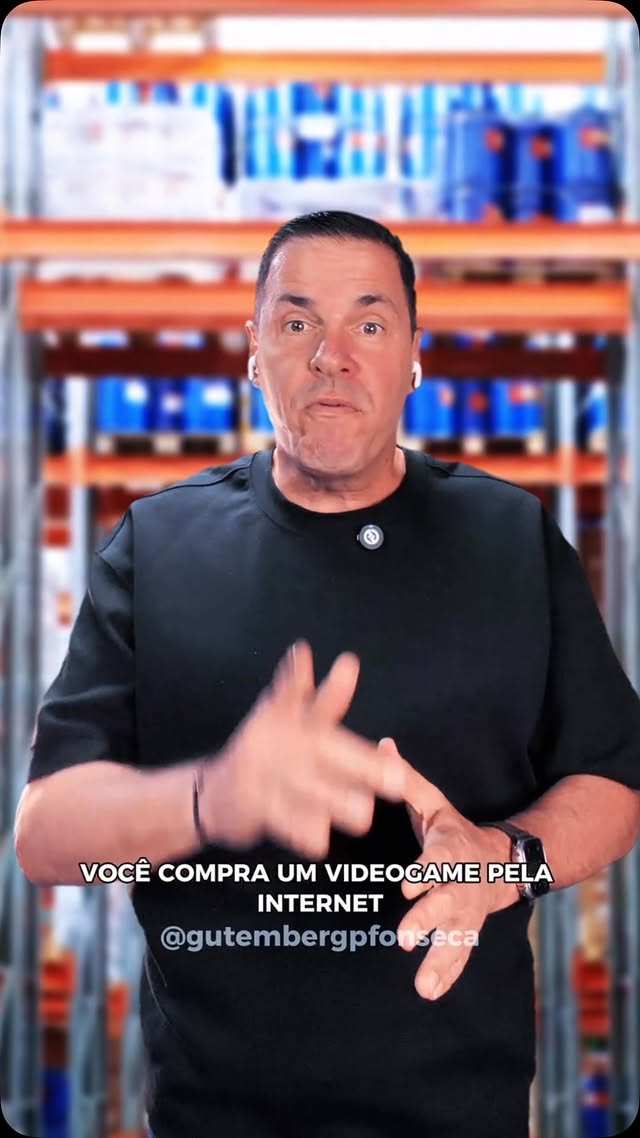 Gutemberg Fonseca explicando o que fazer ao cair em um golpe durante uma compra de videogame pela internet.